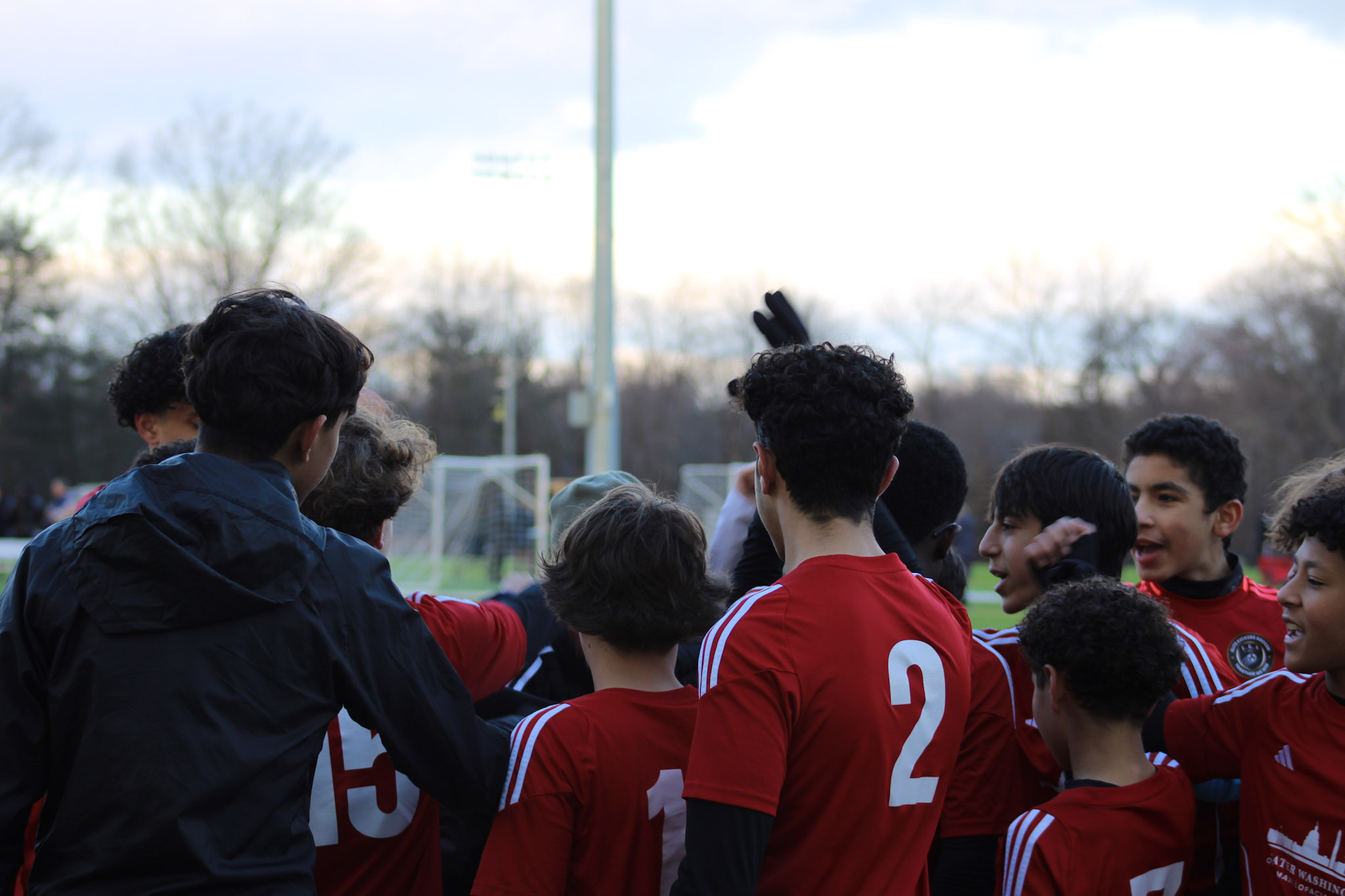 Coach leading players