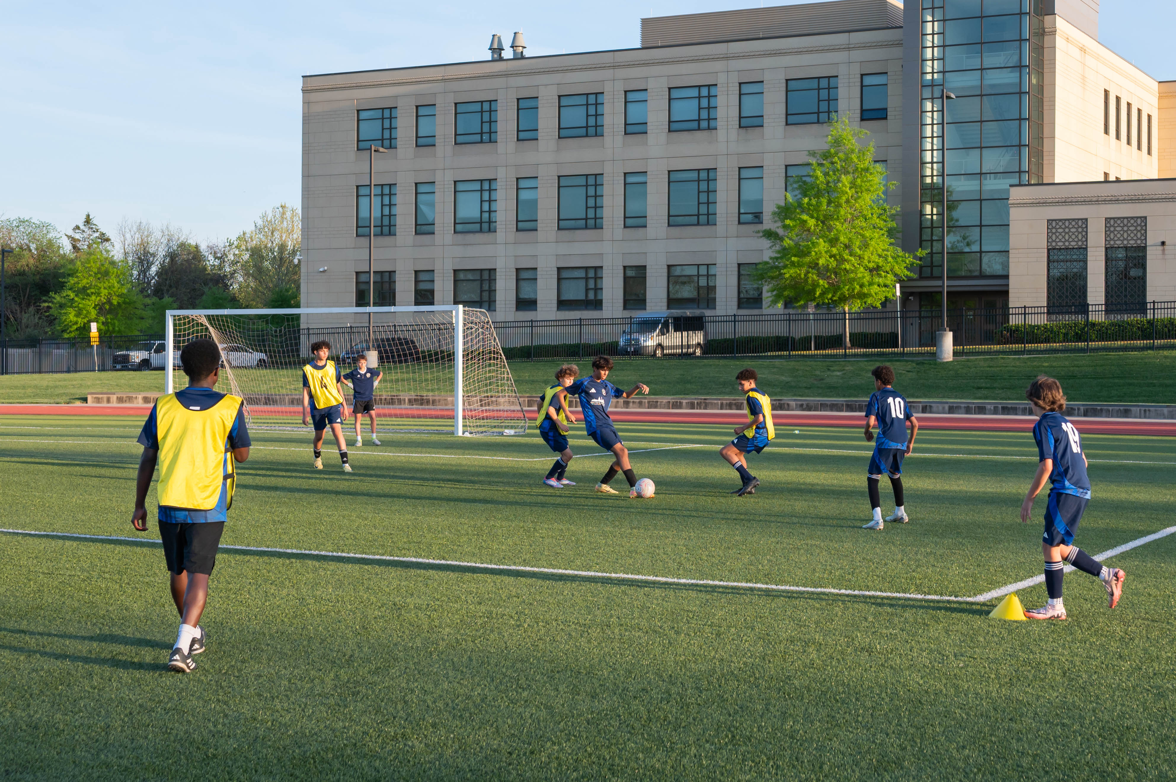 Coach leading players